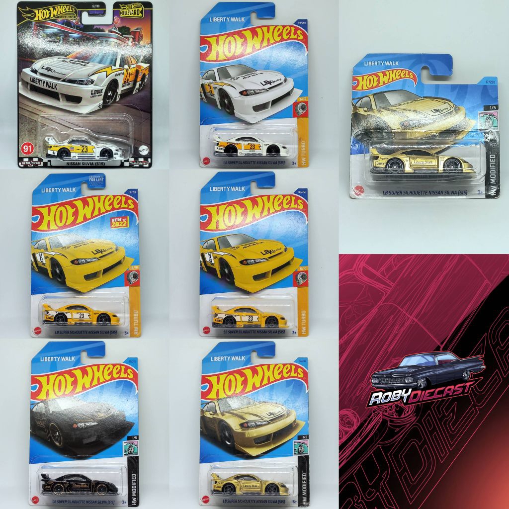 Hot Wheels LB Super Silhouette Nissan Silvia [S15]