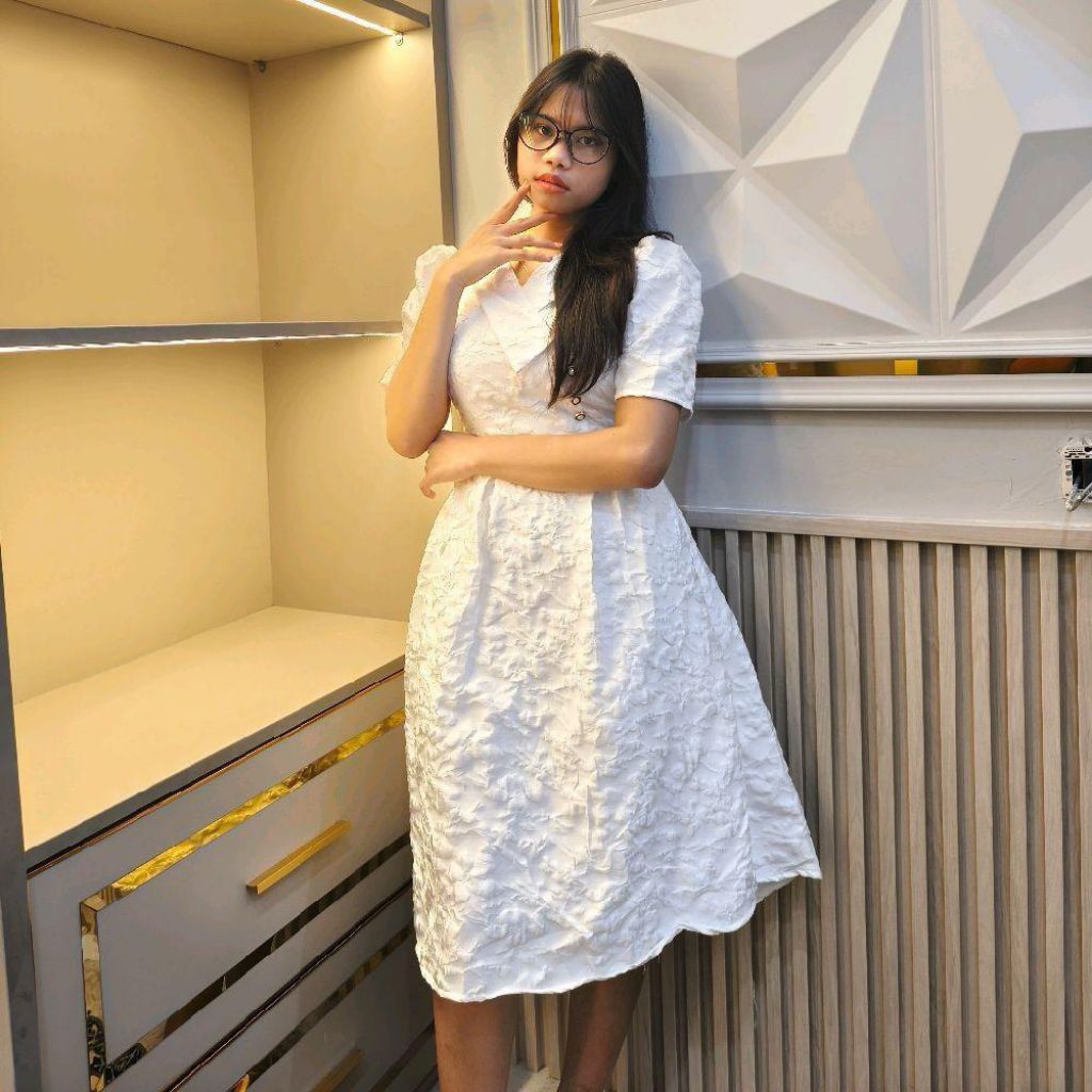 Dress Viloza || Dress natal 2025 model baru || dress pesta || dress brokat || dress gaun wanita || d