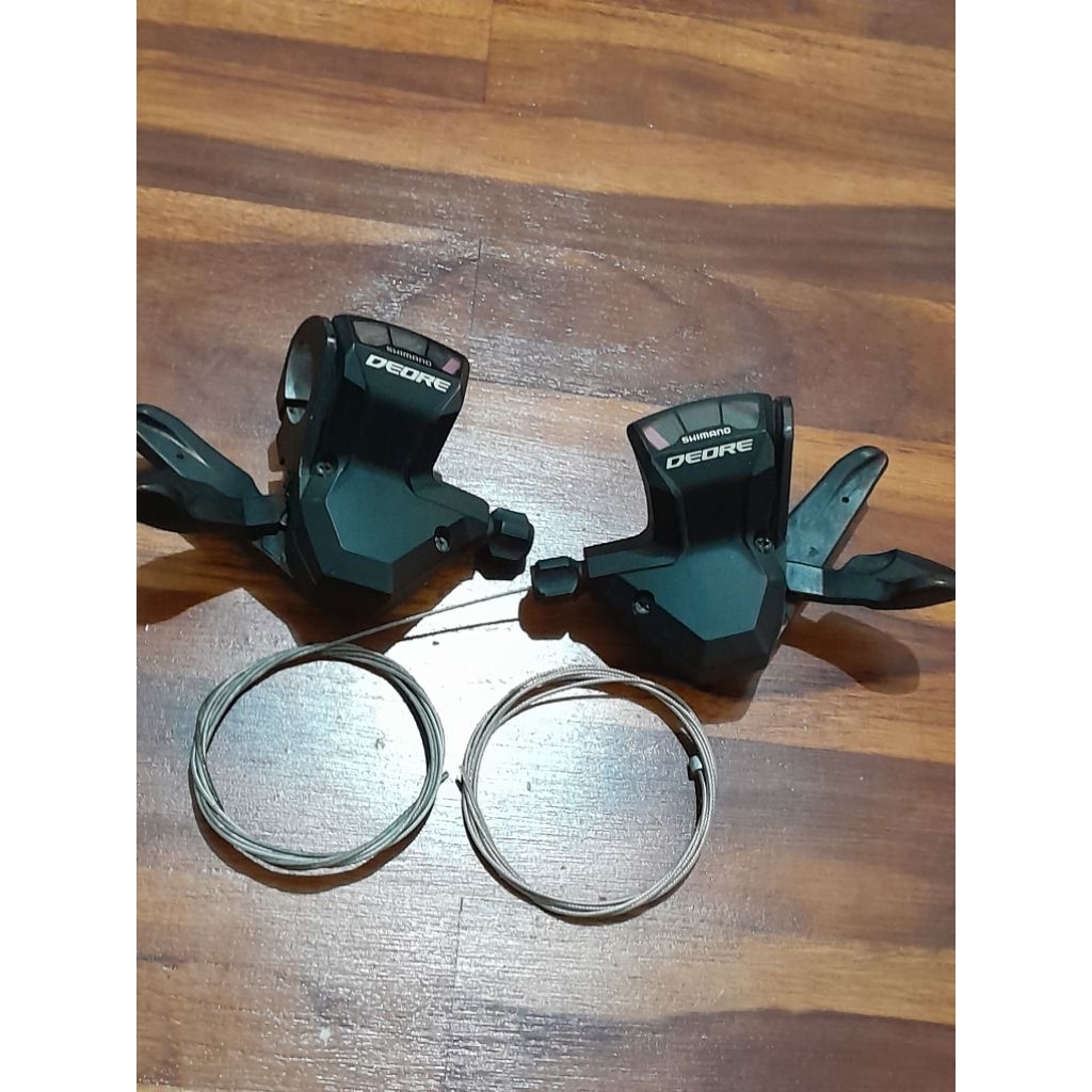 Shifter Deore M590 Japan 3x9 Speed Second OK