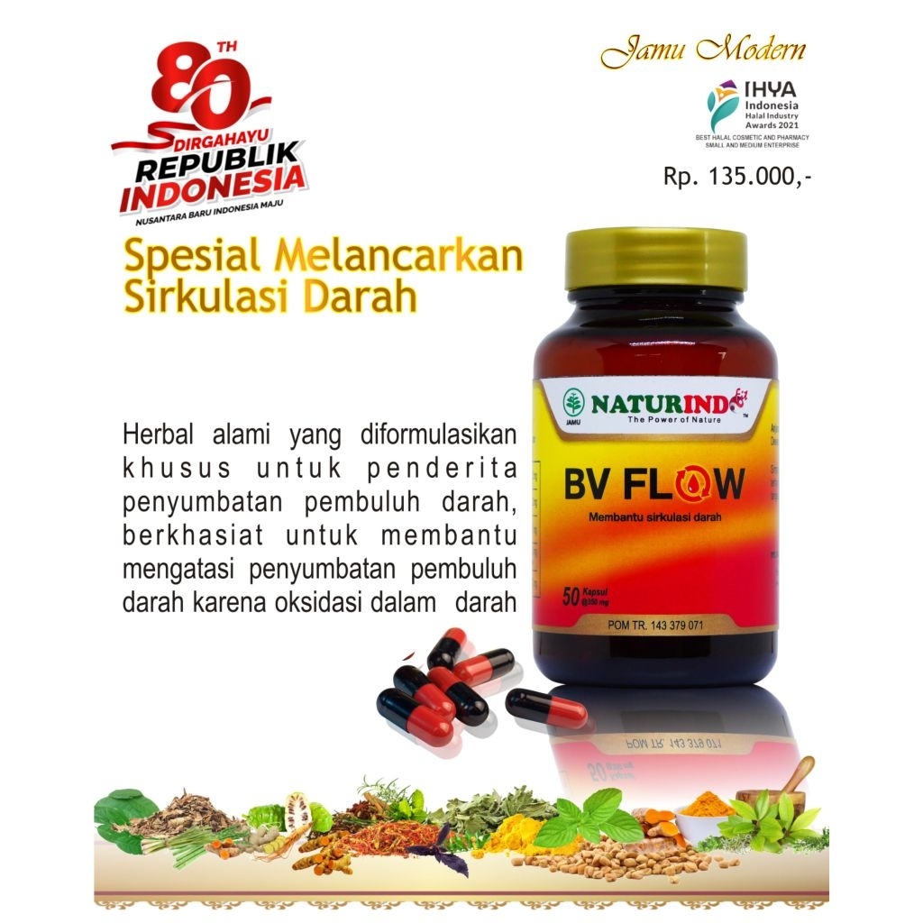 BV FLOW-HERBAL PENYUMBATAN PEMBULUH DARAH