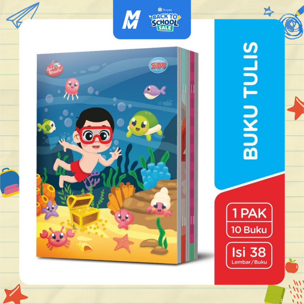

BUKU TULIS SIDU NOTE CATATAN KERTAS 38 LEMBAR SINAR DUNIA 1 pcs