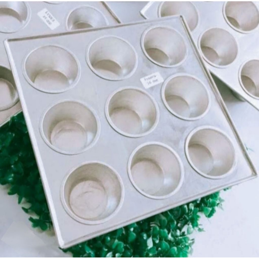 cetakan kue cup cake/loyang muffin dari bahan alumunium