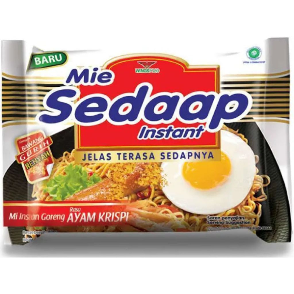 

Mie Sedaap Instant Goreng Ayam Krispi 88g