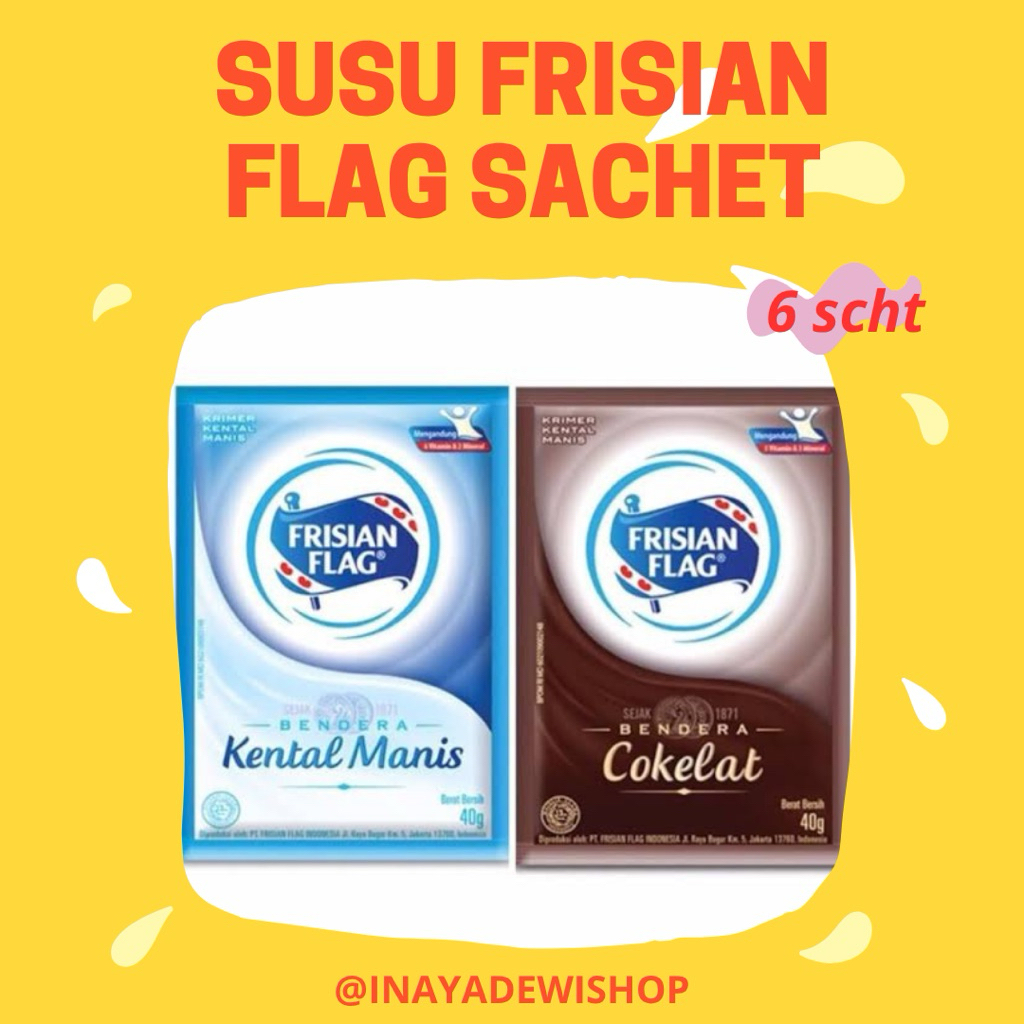 

Susu Frisian Flag Sachet Susu Bendera