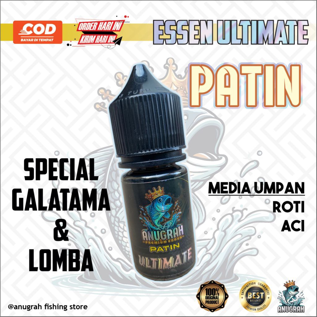 essen oplosan ikan patin, edisi spesial hanya untuk Galatama/Lomba, hanya untuk umpan Roti.