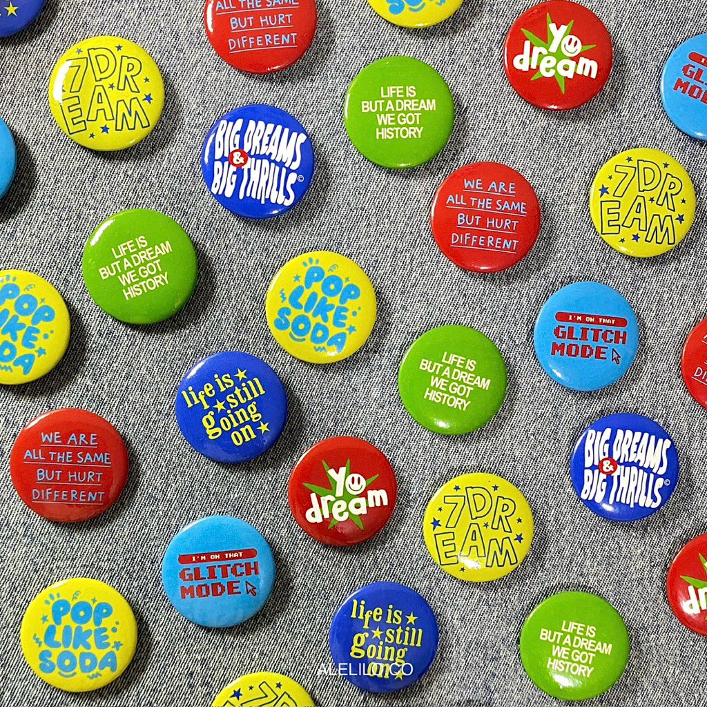 NCT DREAM PIN BUTTON