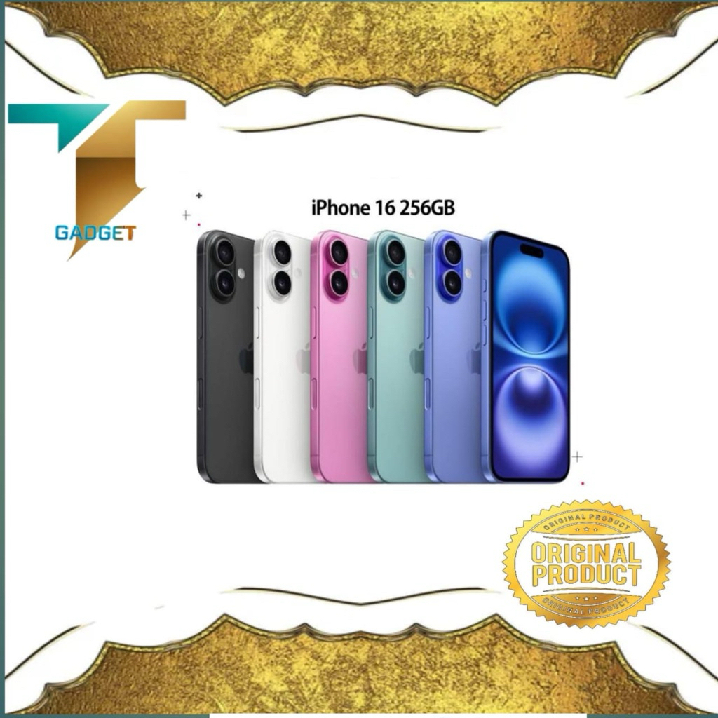 IPHONE 16 INTERNAL 256GB GARANSI RESMI IBOX