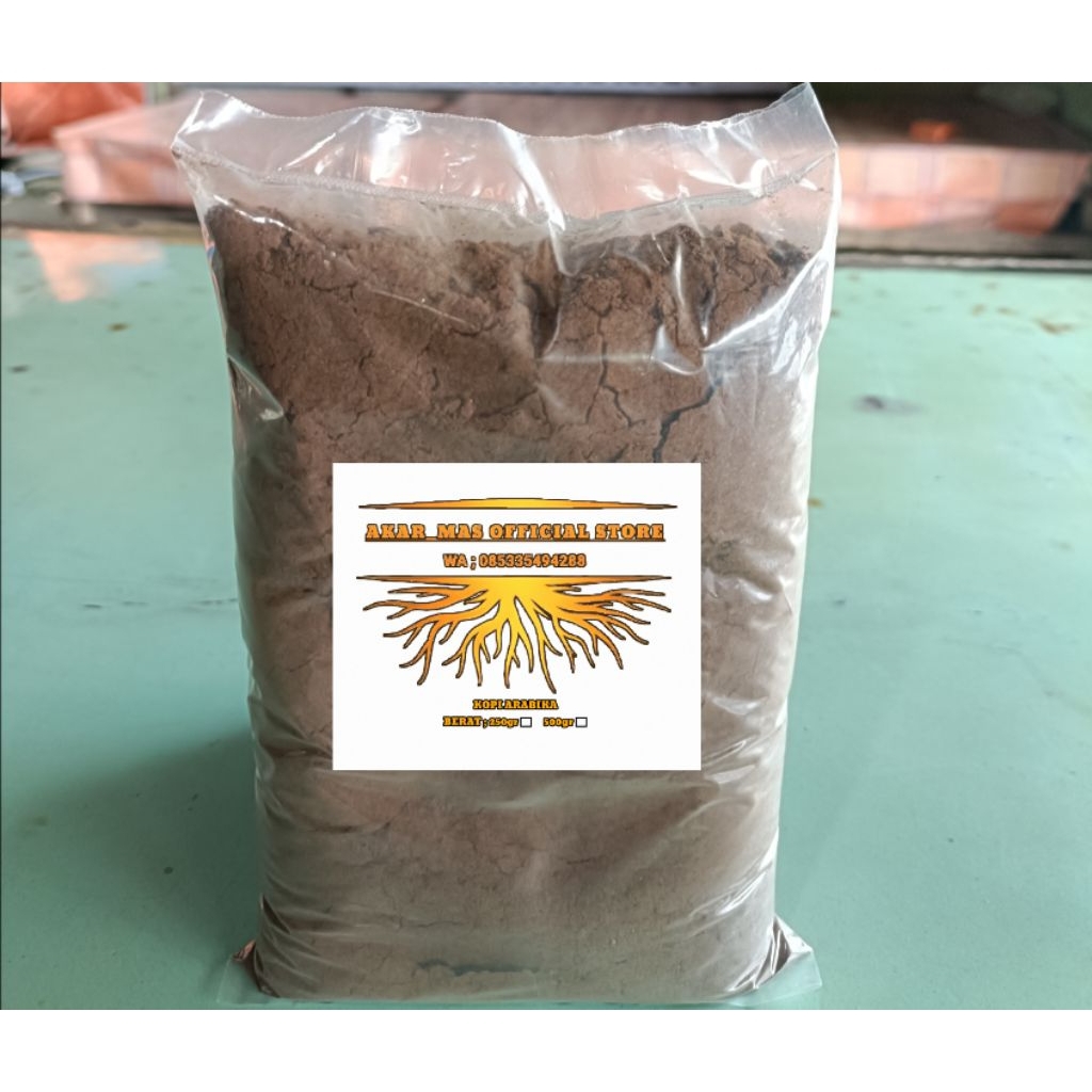 

[KOPI ARABIKA] Kopi bubuk kemasan (500gr)