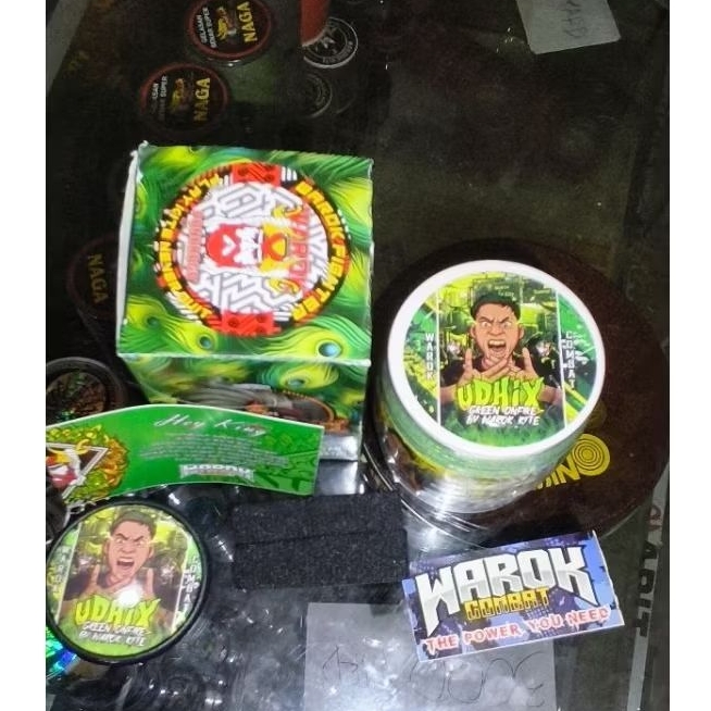 Gelasan Udhix Green on Fire by Warok kite matot bahan Hijau Size 023