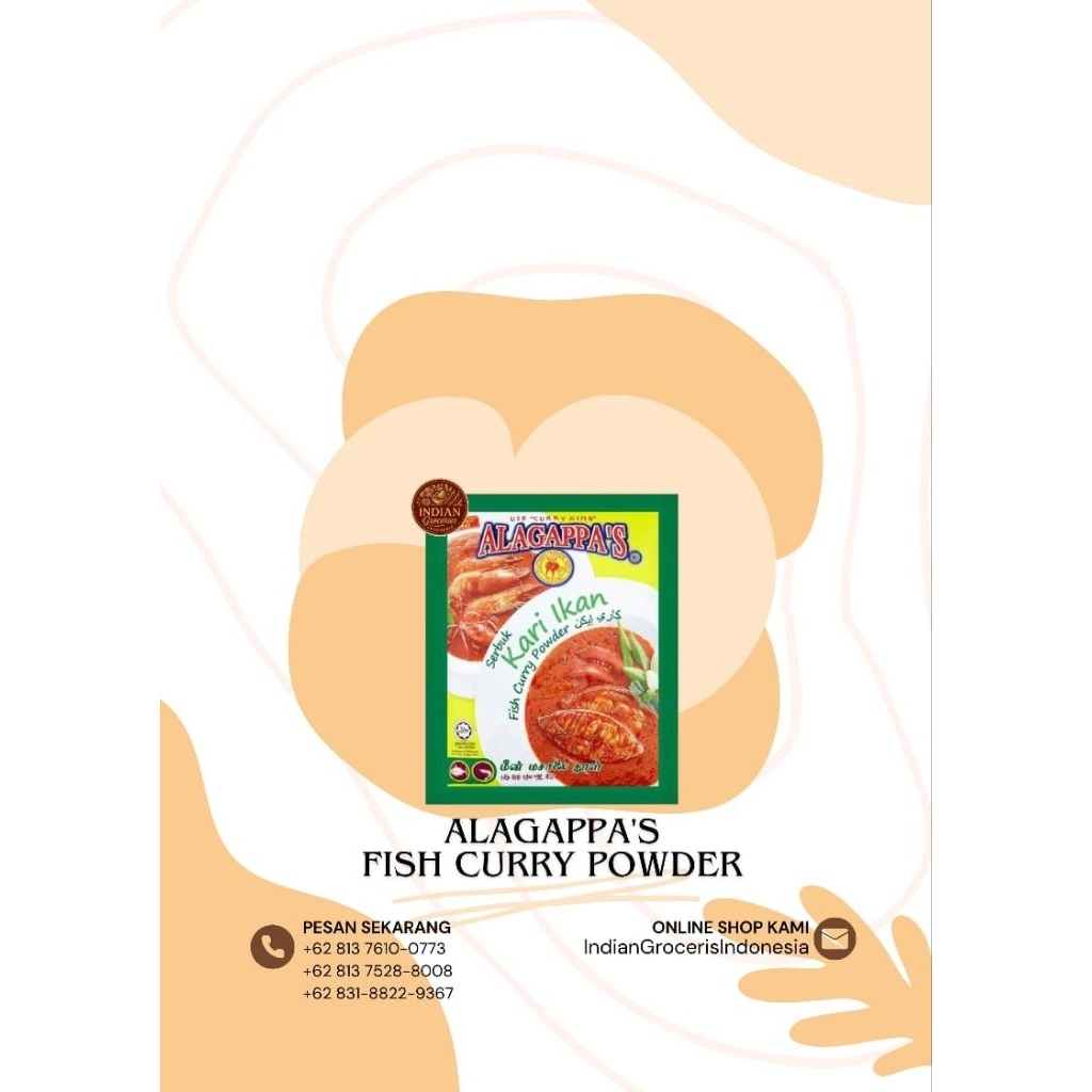 

Alagappa's Fish Curry 250gr / Alagappa's Kari Ikan 250gr