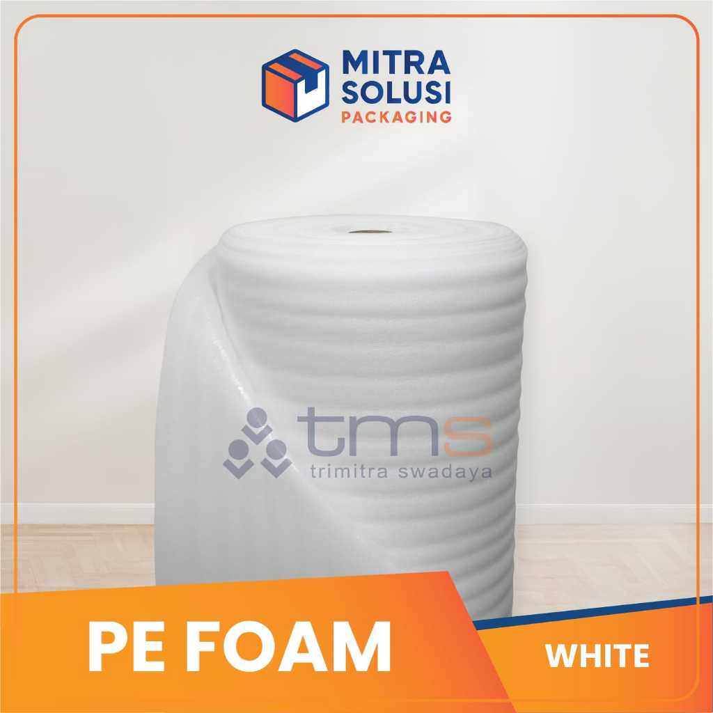 

PE Foam White 120cm x 50m (3-4MM)