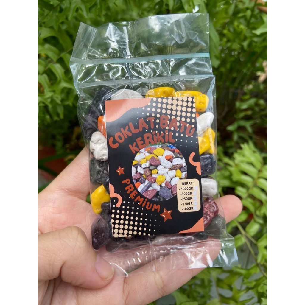

coklat krikil coklat batu krikil 50gram coklat krikil coklat turky