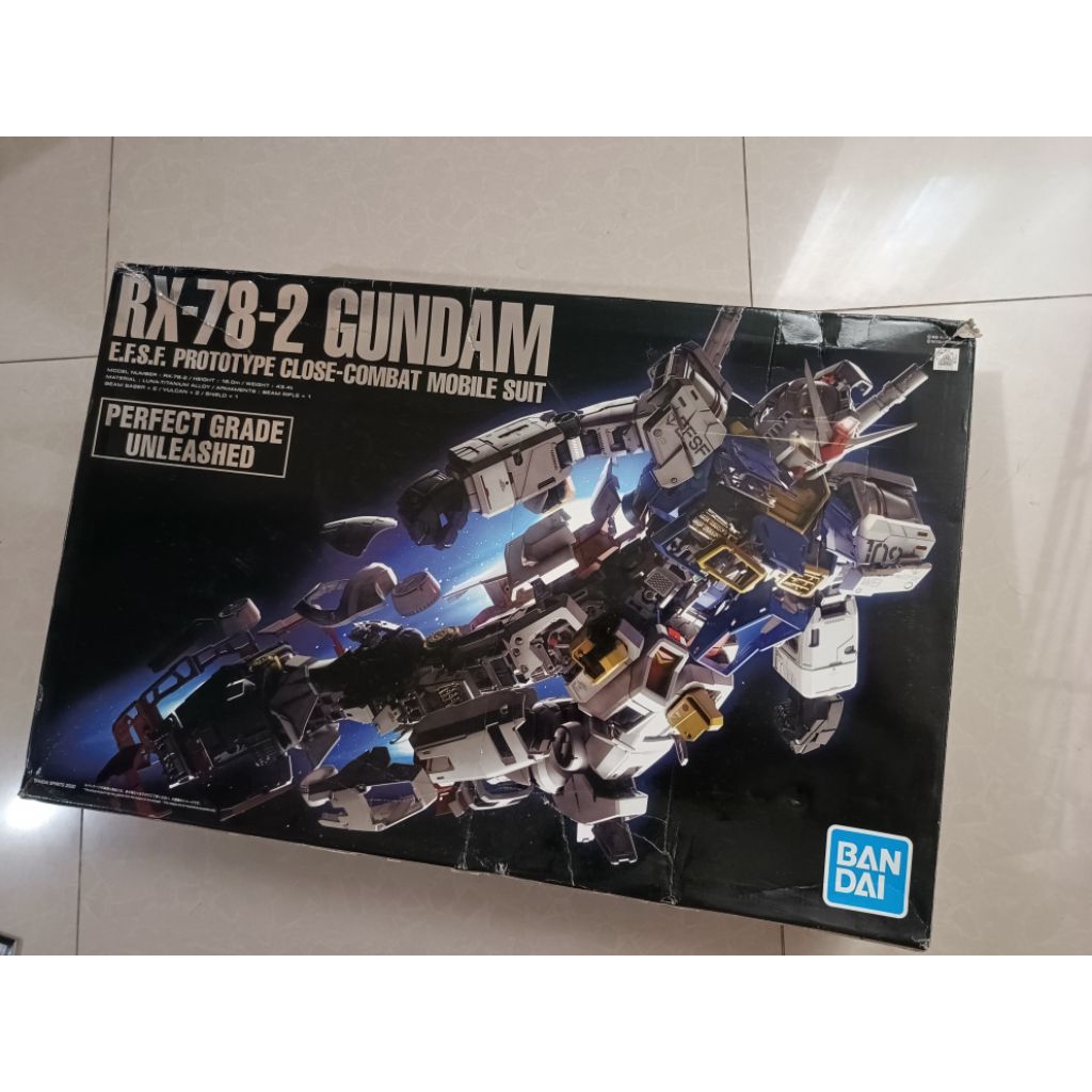PG Perfect Grade RX-78-2 Gundam Unleashed Original Bandai