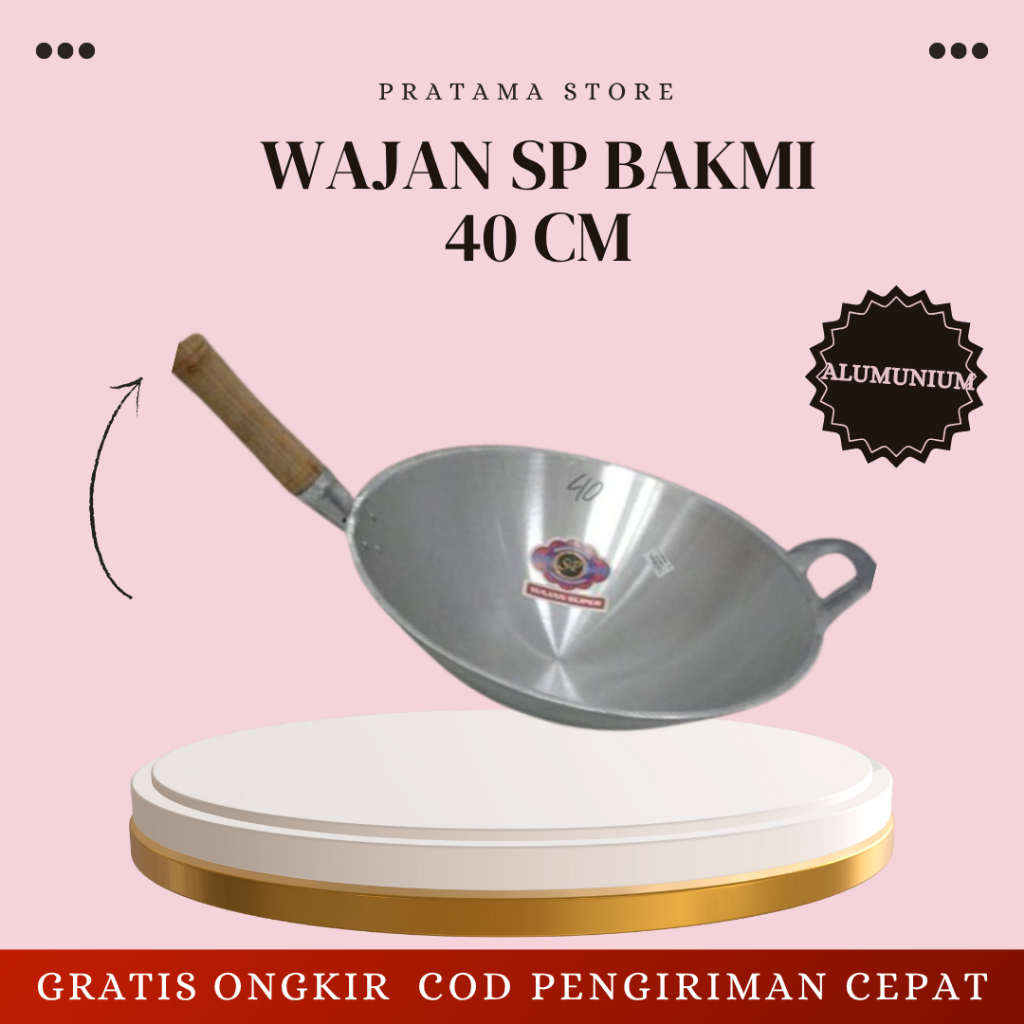 Wajan SP Bakmi 40 CM Aluminium