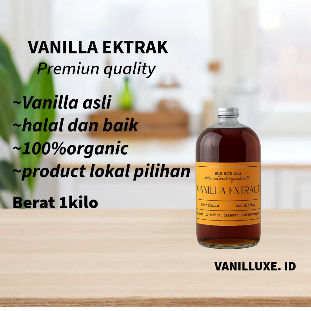 

Termurah Menjual 1kg vanilla extrak (with seed) homemade