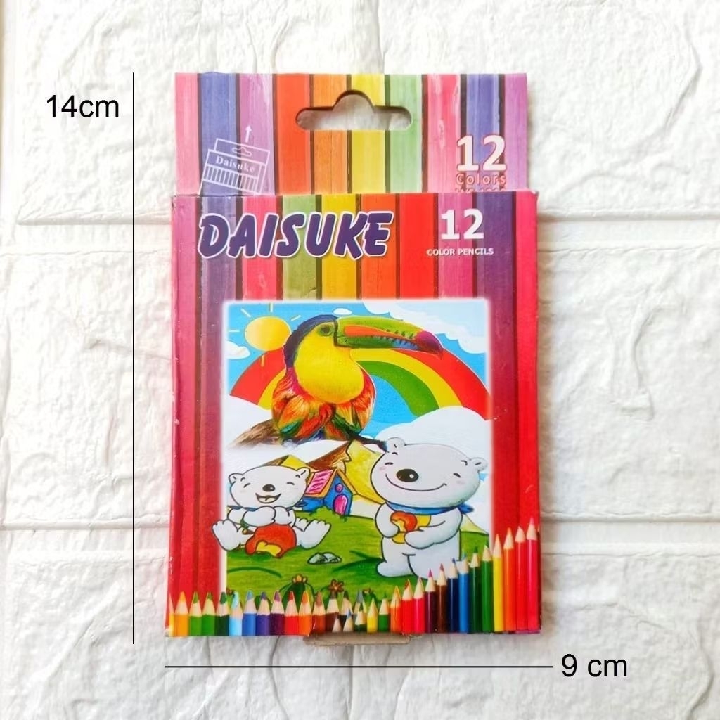 

Pensil warna Pendek || Pensil Warna isi 12pensil (1set)