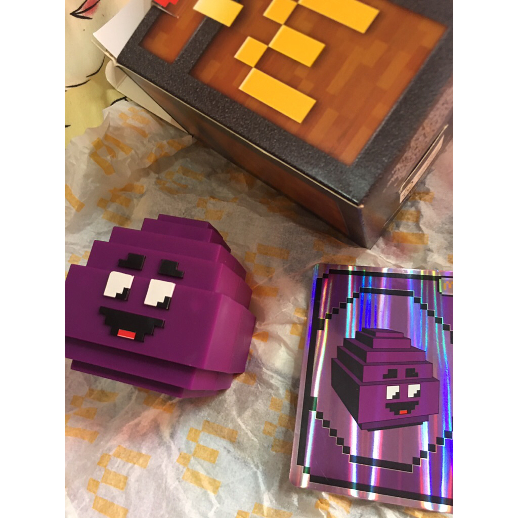 minecraft mcd mcdonalds grimace egg