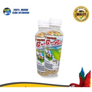 G BIRD EGG FOOD 100gr PAKAN BURUNG PREMIUM IMPORT PAKAN BURUNG PARKIT KENARI DLL pakan burung kenari