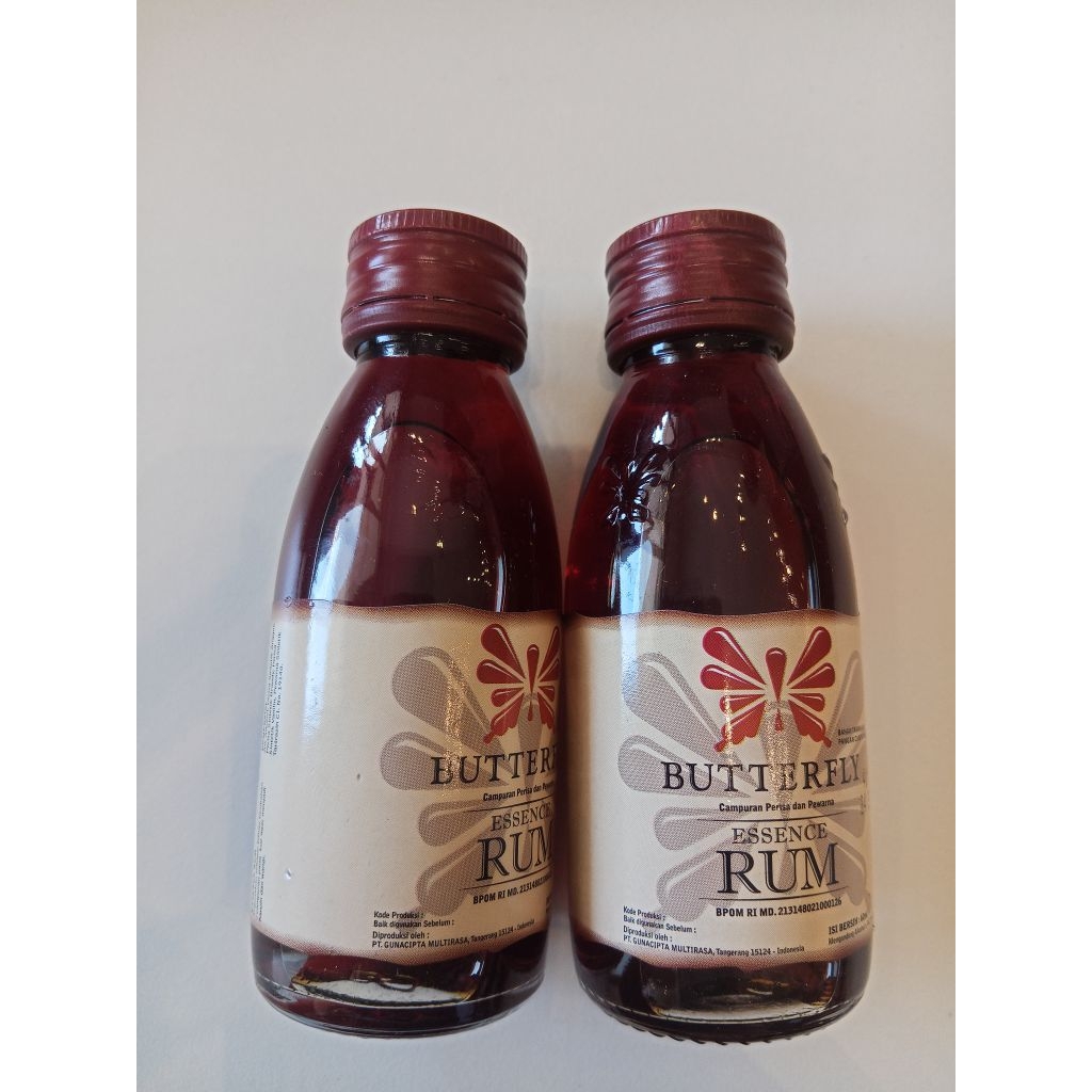 

RUM ESSENCE BUTTERFLY KOEPOE KOEPOE 60 ML / CAMPURAN PERISA DAN PEWRNA EXP TERUPDATE