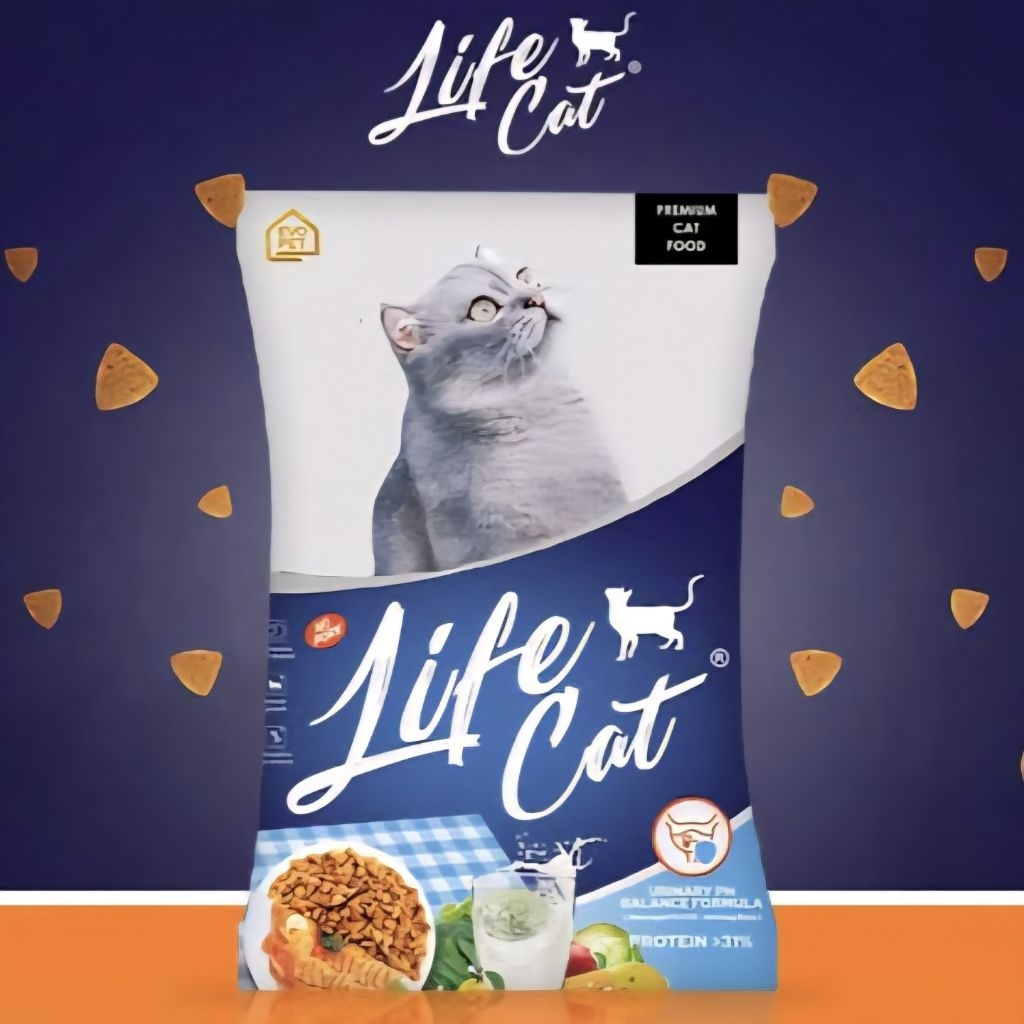 Life Cat 20kg // Dryfood makanan kering kucing anak baby kitten