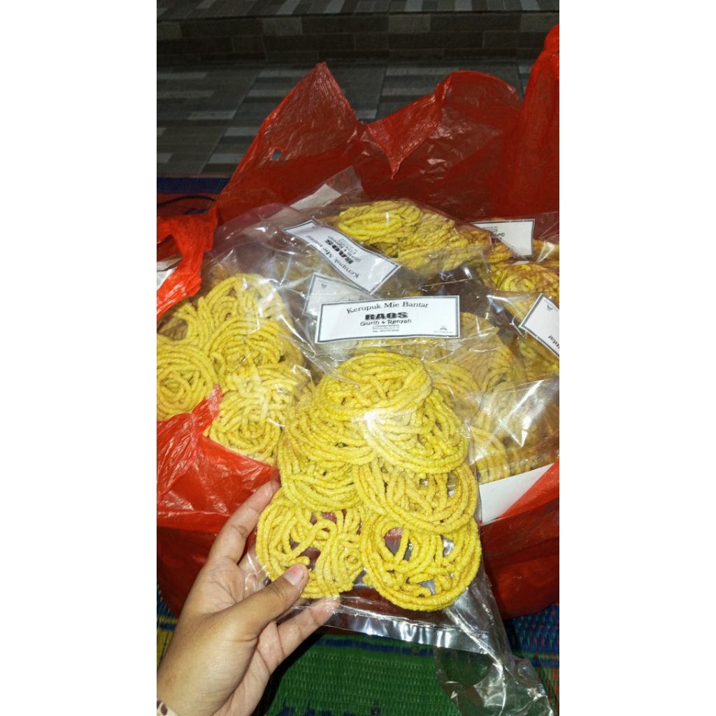 

MIE BANTET KEMASAN KECIL