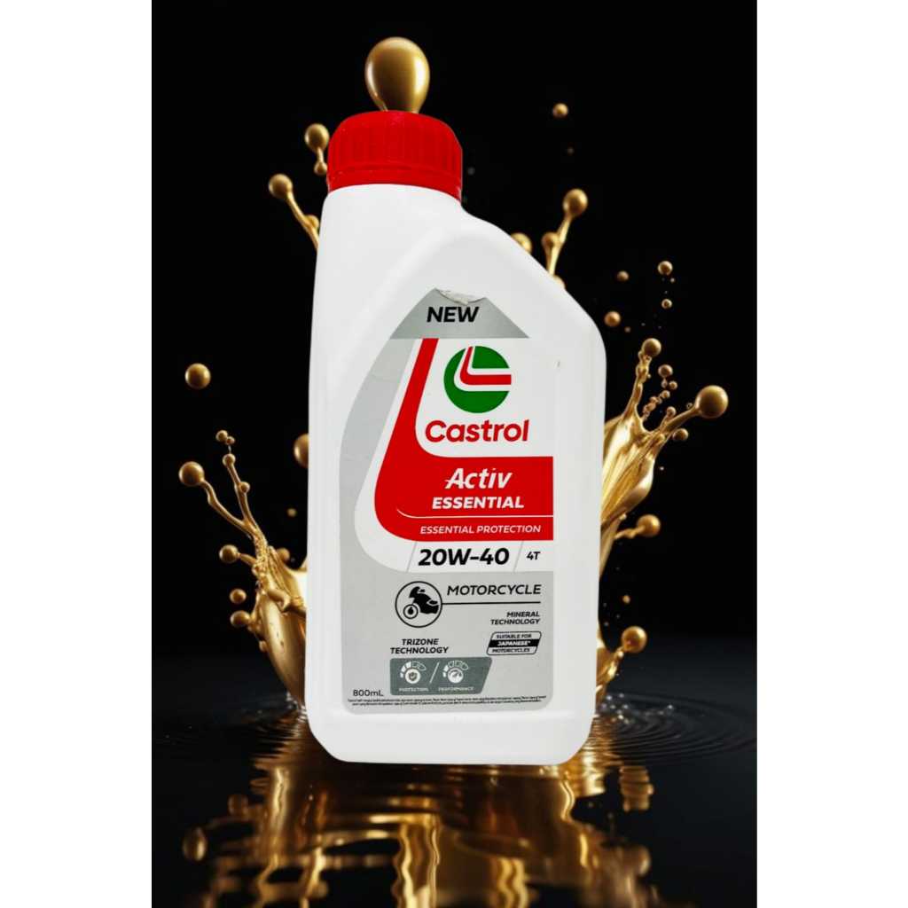 CASTROL GO ACTIV 4T 0,8 LITER CASTROL GO 4T 800 ML