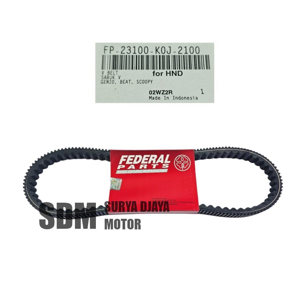 VANBELT GENIO/BEAT/SCOOPY FP-23100-KOJ-2100 FEDERAL