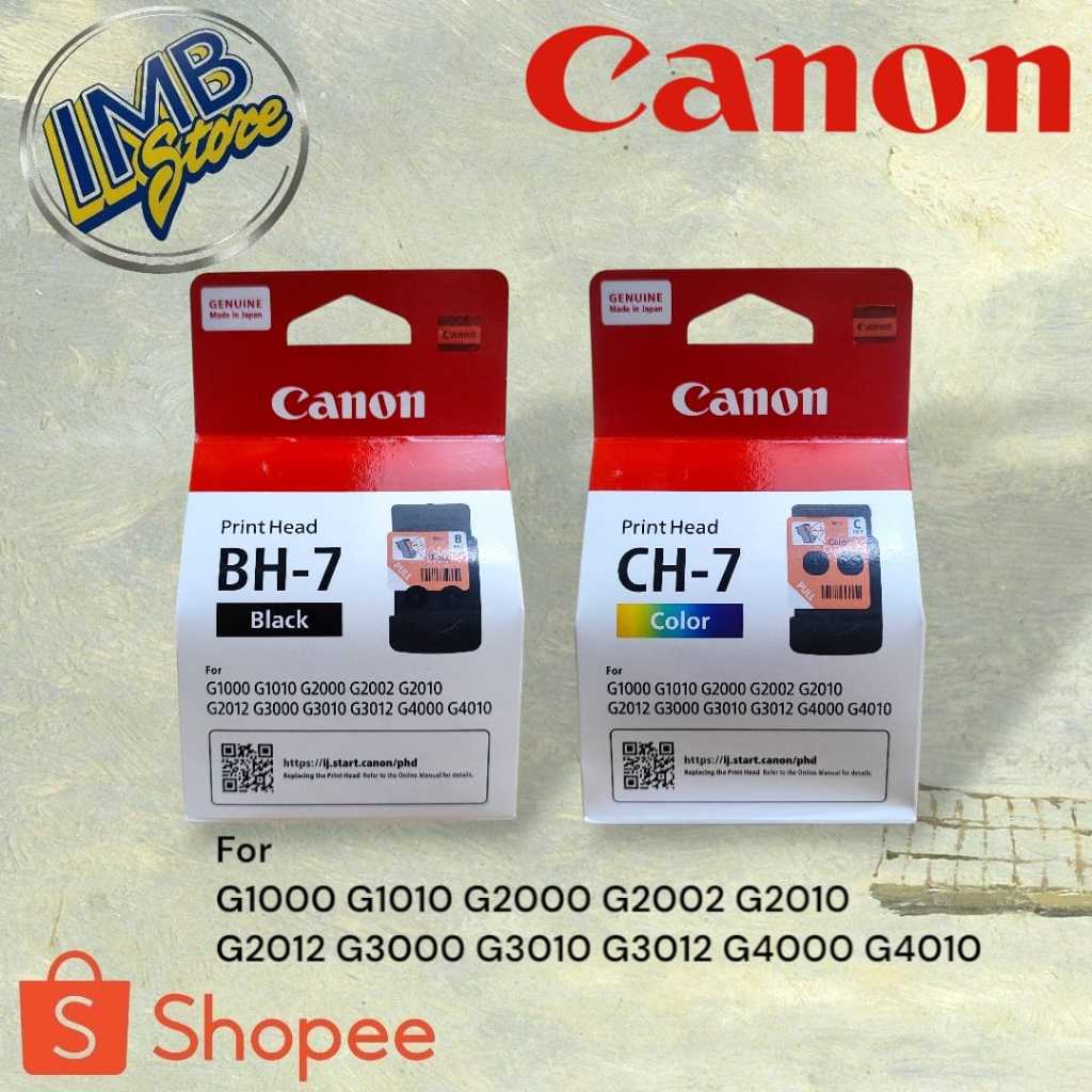 print head canon bh 7&ch 7 black colour original
