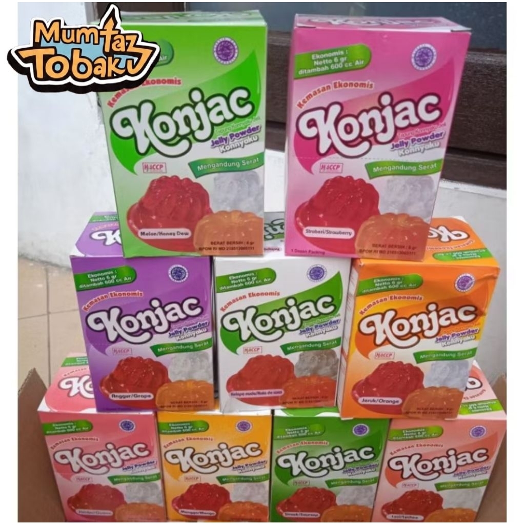 

Konjac Jelly powder 1 pack isi 12 pcs