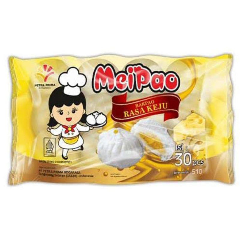 

Meipao Bakpao Mini Rasa Keju 510 gr Isi 30 Pcs