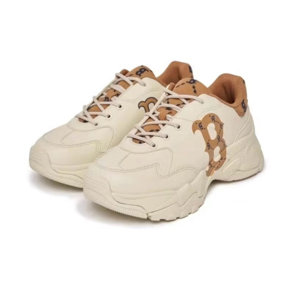 Sepatu MLB Bigball Chunky Monogram Diamond Boston Red Sox / MLB Original