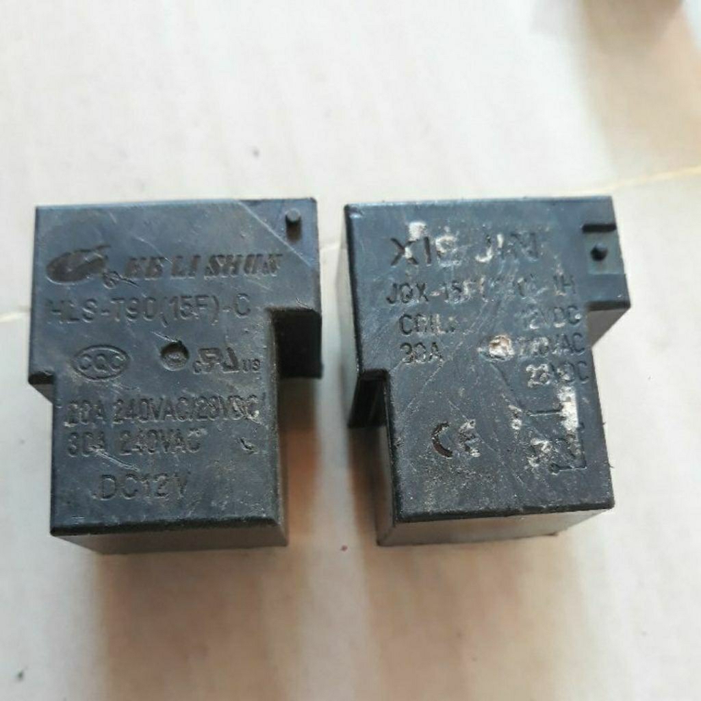 Relay kodok 12V kaki enam, 12V kaki 6 ORIGINAL