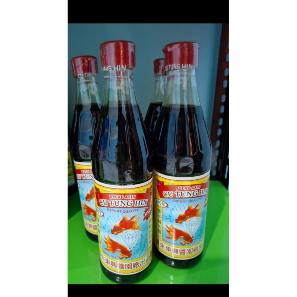 Kecap asin Cu Tung Hin cap ikan mas 650ml