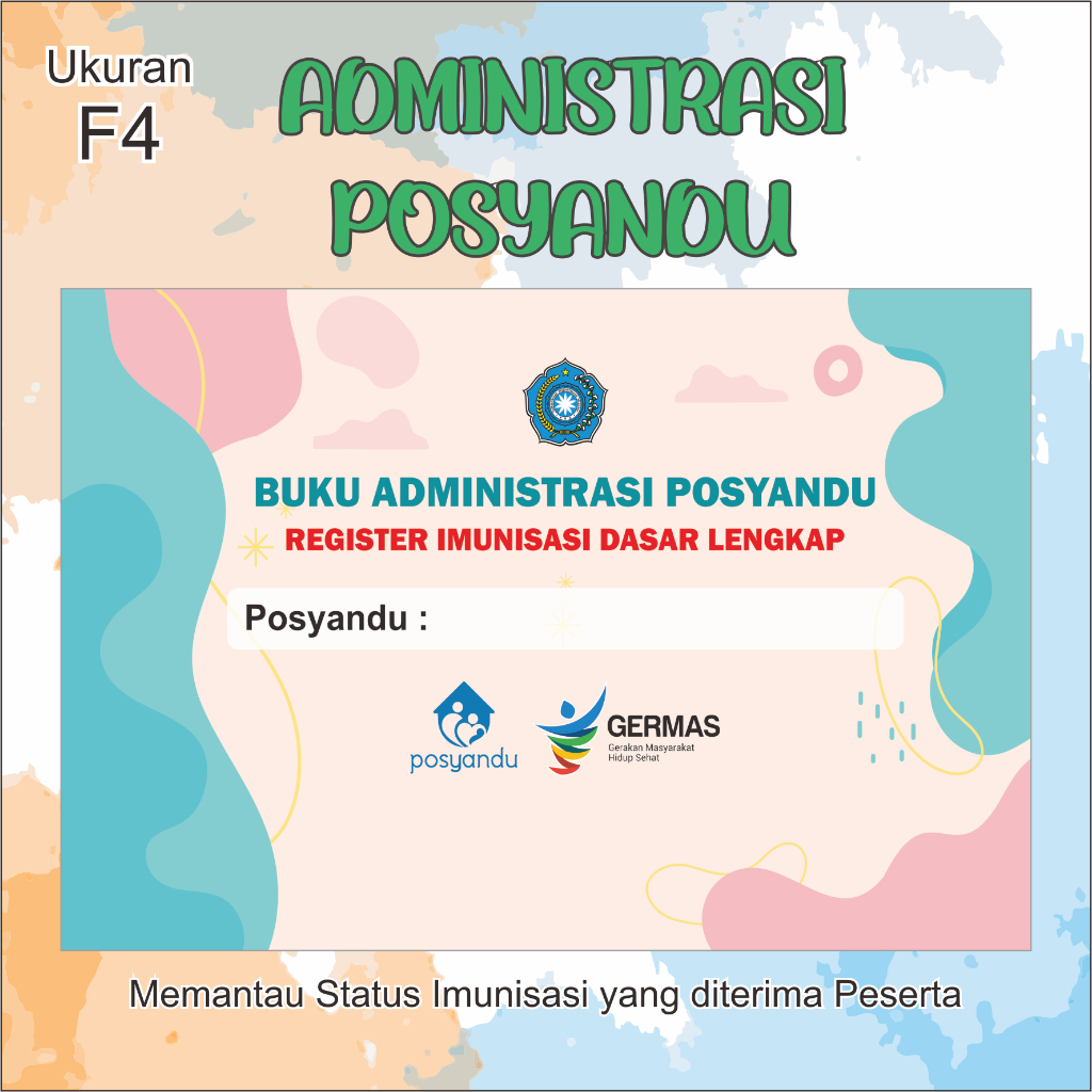 

Buku Administrasi Posyandu Buku Imunisasi Anak Buku PKK Register Imunisasi Dasar Lengkap