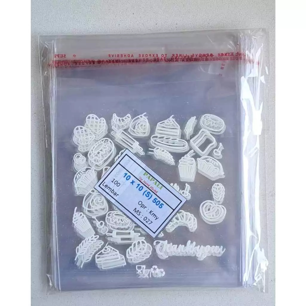 

Plastik OPP Motif Roti High Quality