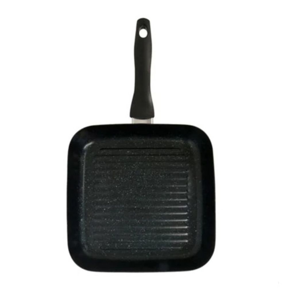 Xinmao Square Grill Pan 20cm – Wajan Teflon Kotak Anti Lengket | Frying Pan BBQ Serbaguna