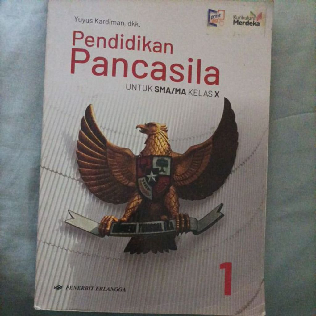 BUKU PKN KELAS X KURIKULUM MERDEKA ERLANGGA