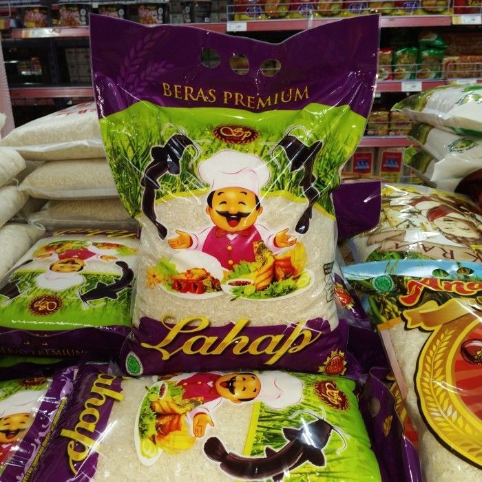

Beras Kemasan 5kg Premium - Kargo & Reguler