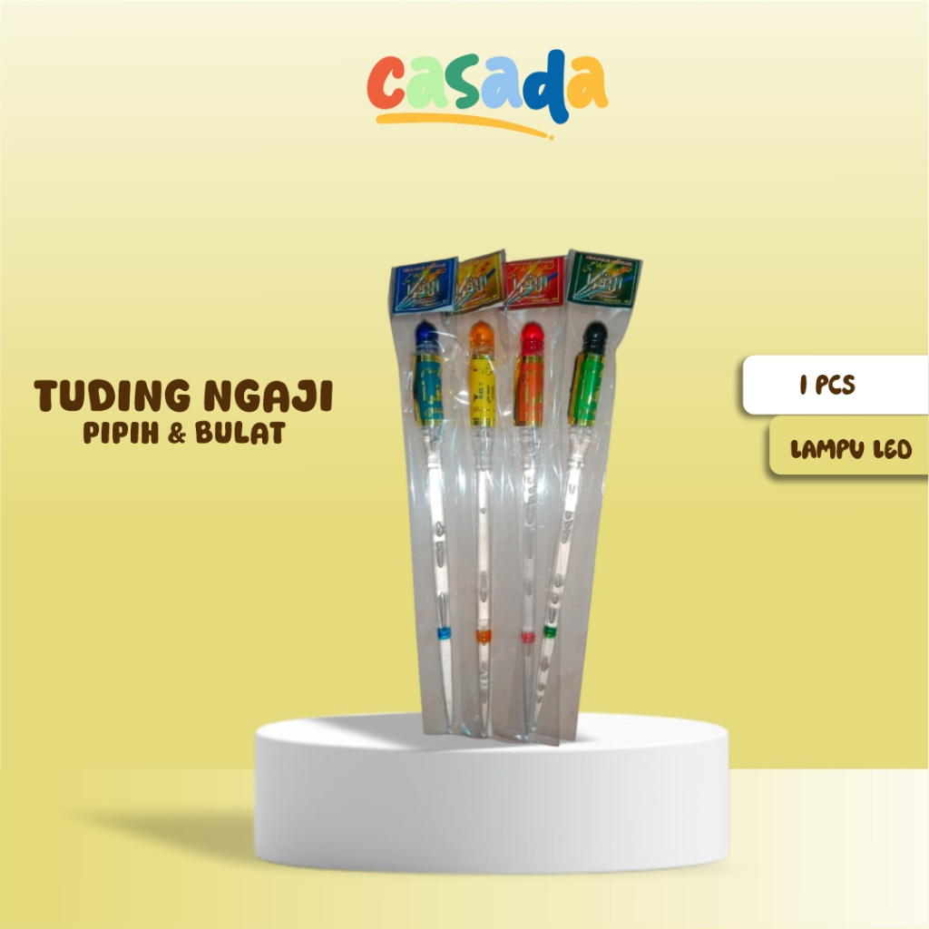 Tuding ngaji LAMPU LED 1PCS WARNA RANDOM Tuding Menyala Tuding Ngaji | Kalam Tuding