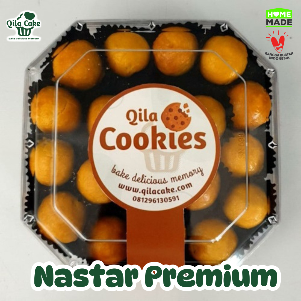 

Kue Kering Nastar Premium Butter – Homemade Lumer di Mulut | Qila Cake