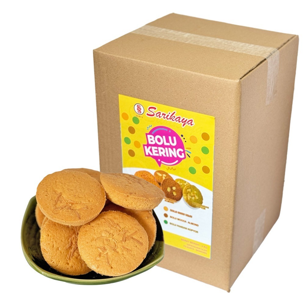 

Sehati Snack - Bolu Kering Almond Keju SY Besar Cemilan Manis Renyah | 250gr, 500gr Ecer