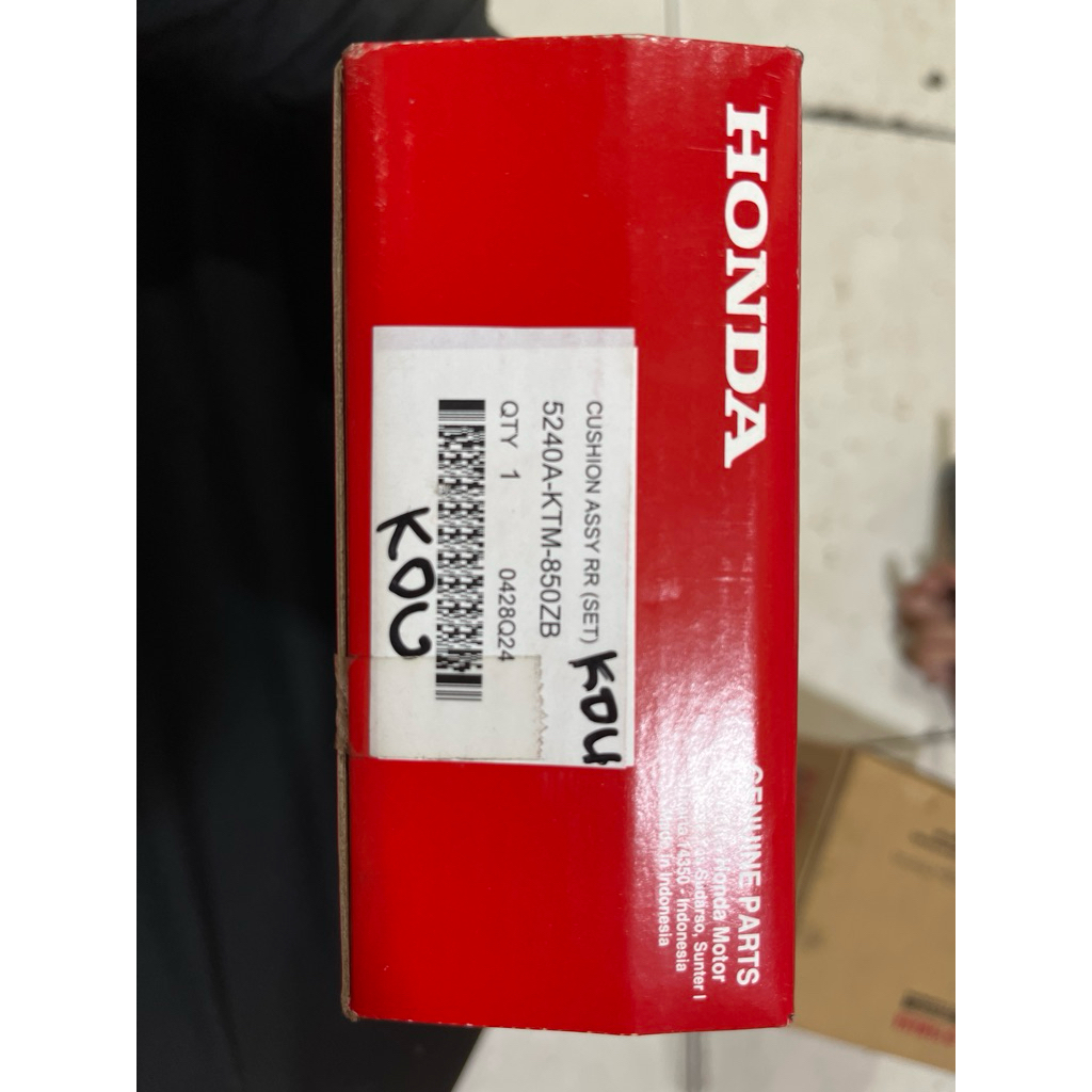 Shock Belakang Supra x 125 KTM ORIGINAL HONDA/Shock belakang/ Peredam Kejut motor supra x 125 KTM OR