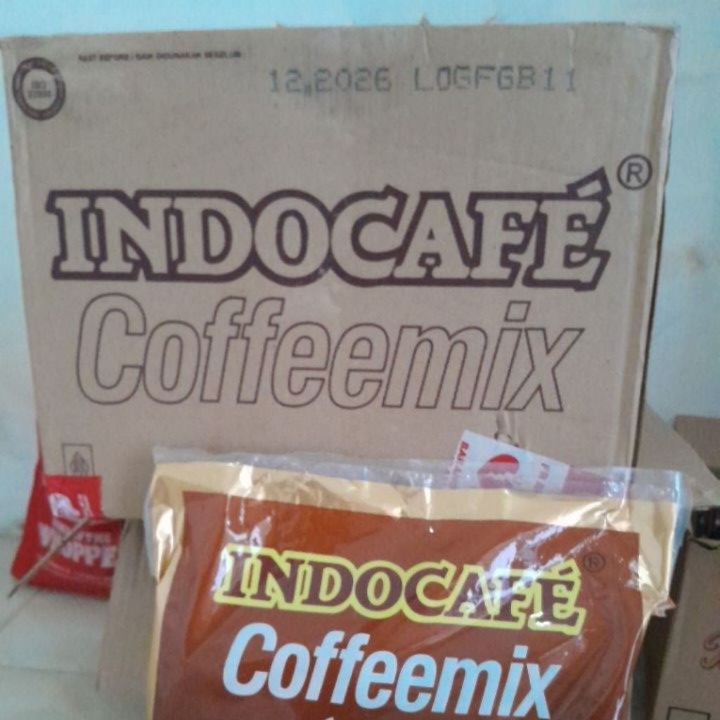 

[ COD instan ] INDOCAFE COFFEEMIX 3IN1 20gr 1 DUS/500 Sachet