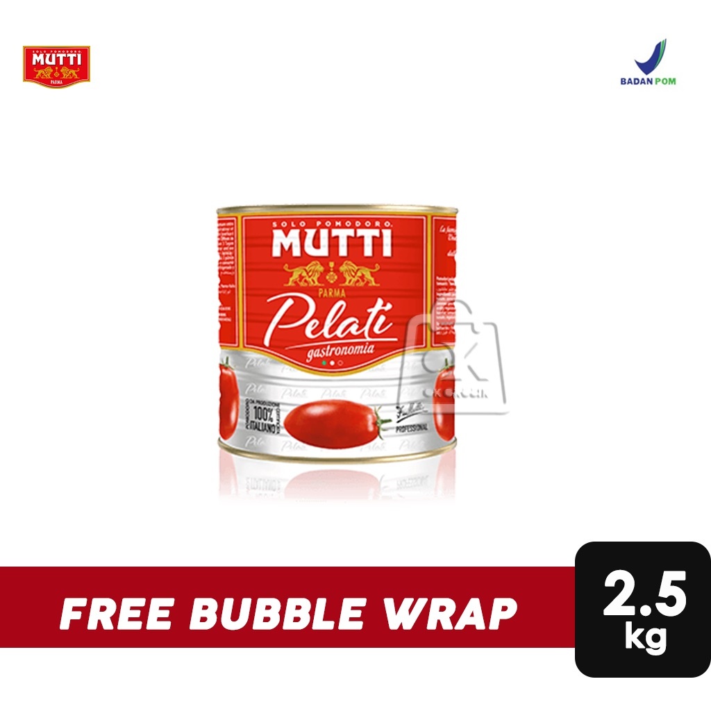 

[oddsolshop] pekanbaru/Mutti Pelati Gastronomia Tomato Paste 2.5KG Saus Pasta Tomat Saos Makanan