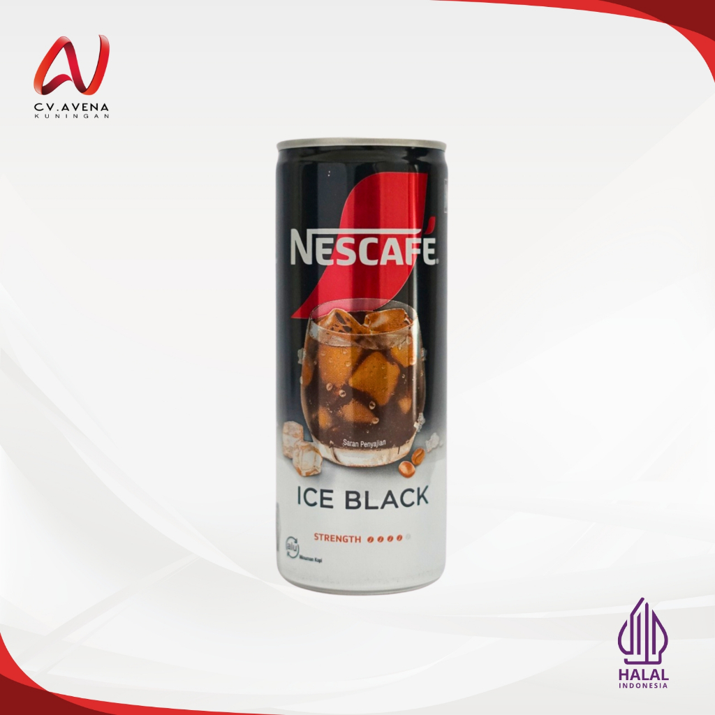 

NESCAFE Kopi Minuman Kaleng Rasa Ice Black 220ml