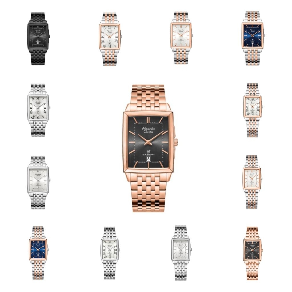 JAM TANGAN COUPLE ALEXANDRE CHRISTIE AC8708 AC 8708  AC8501 AC 8501 ORIGINAL