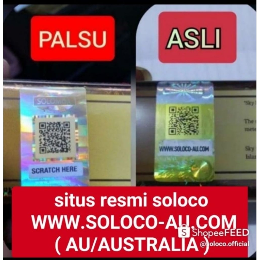 

PROMO BIG SALE ECERAN CANDY COKLAT (SO.LO.-CO-AU) 100% ORIGINAL