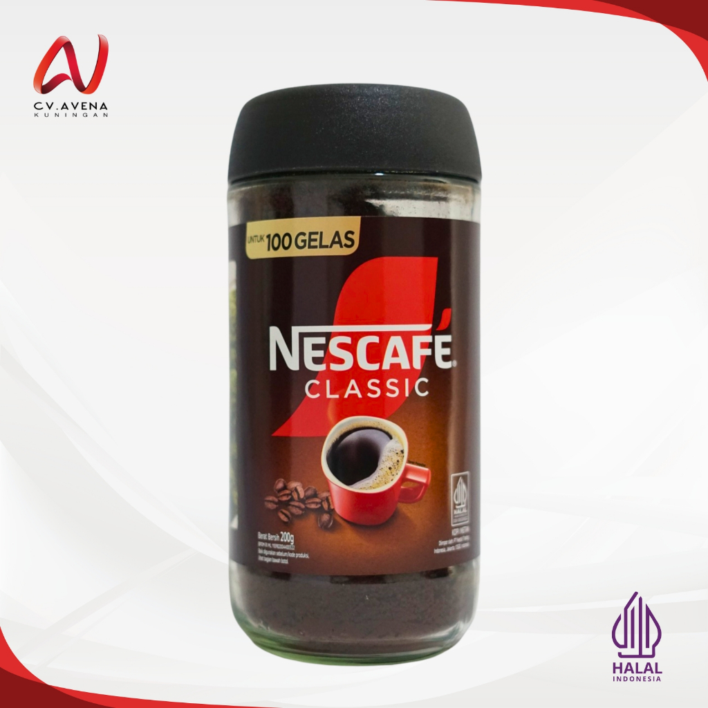 

Nescafe Kopi Bubuk Classic Jar 200g