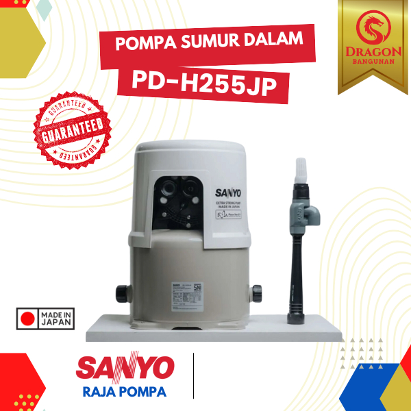 Pompa Air Sanyo PDH 255 JP - Mesin Pompa Air Jet Pump Sanyo