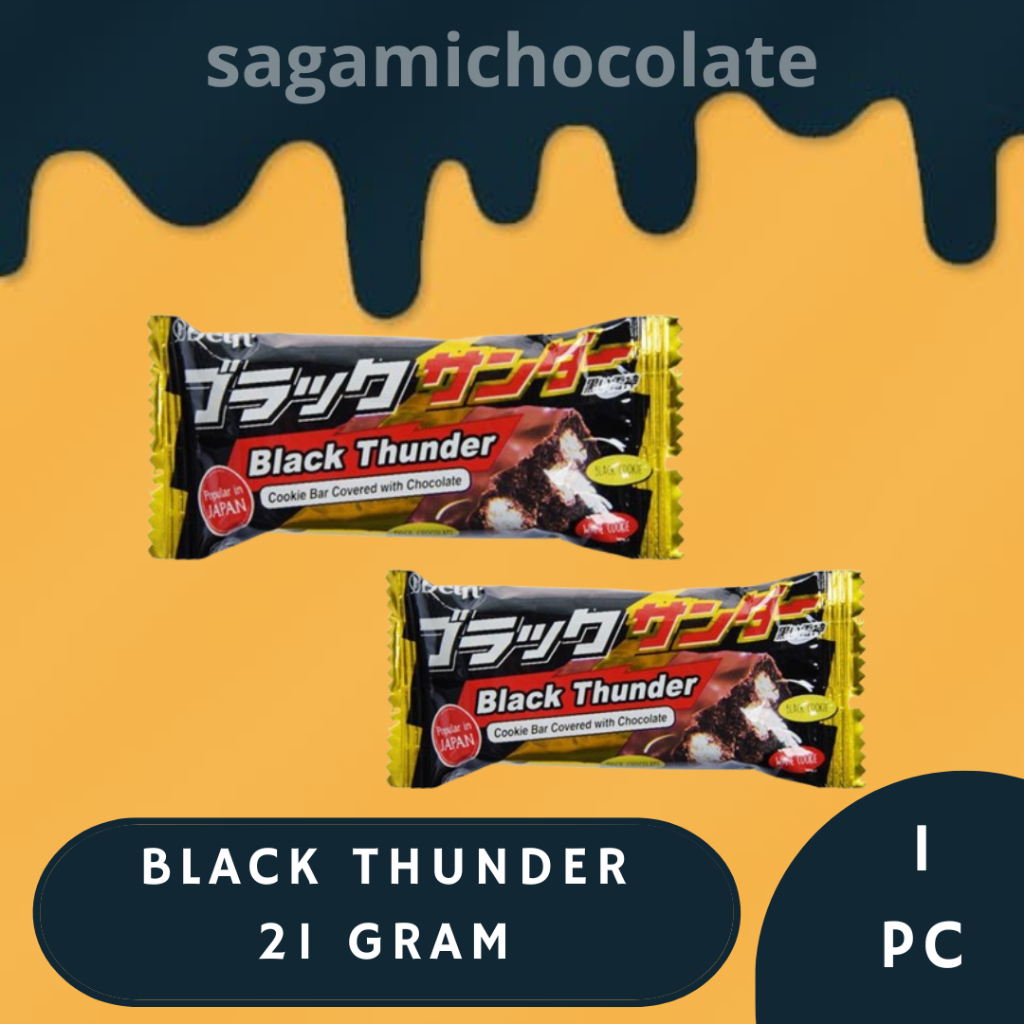 

COKELAT DELFI BLACK THUNDER BAR 21 GRAM ( 1 PC )